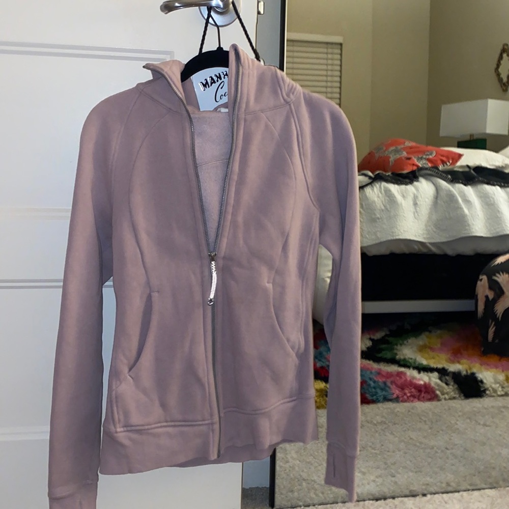 Lavender lulu lemon zip up